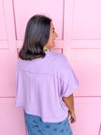 Busy Day Top - Lavender