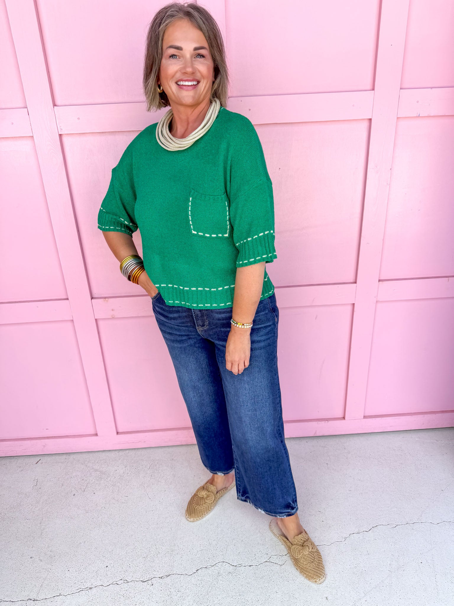 Everyday Favorite Top - Kelly Green