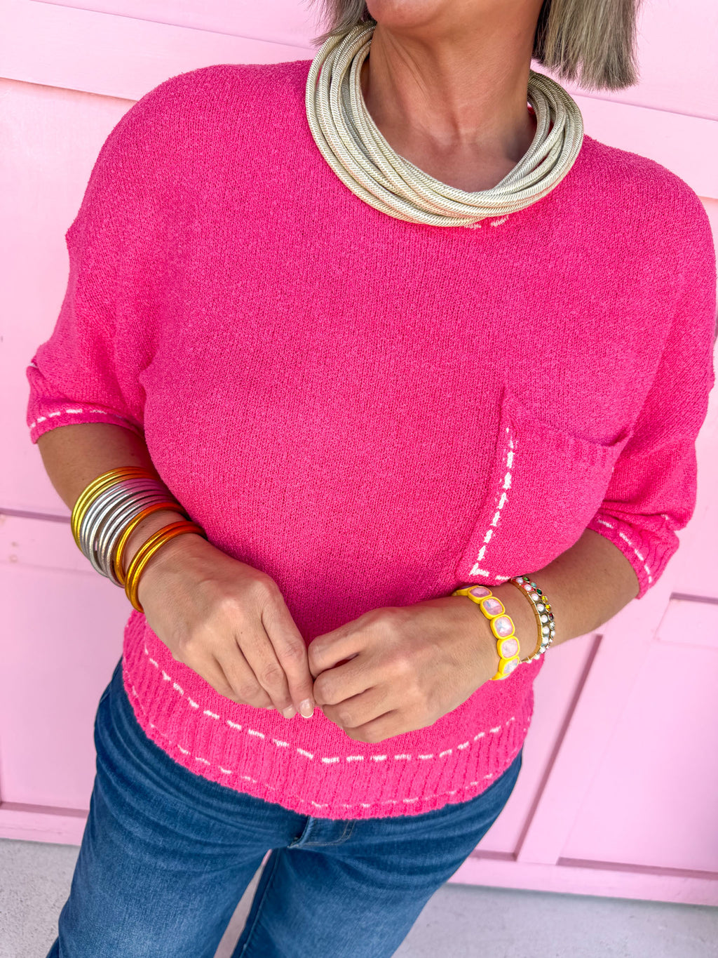 Everyday Favorite Top - Pink