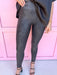 SPANX Faux Leather Leggings Black fleece lined womens jincy's