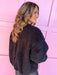 Jincy's Women's Boutique Winter Styles Holiday Black Jacket