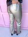Jincy's Women's Boutique Winter Styles Holiday Silver Pants