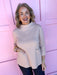 Jincy's Women's Boutique Winter Styles Holiday Blush Metallic Sweater