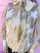 Jincy's Women's Boutique Winter Styles Holiday Ivory Gold Foil Top