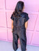 Glamour & Shine Set black dressy party attire top & bottom womens boutique jincy's 