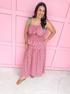 Jincy's Women's Boutique Spring Styles Pink floral two piece set