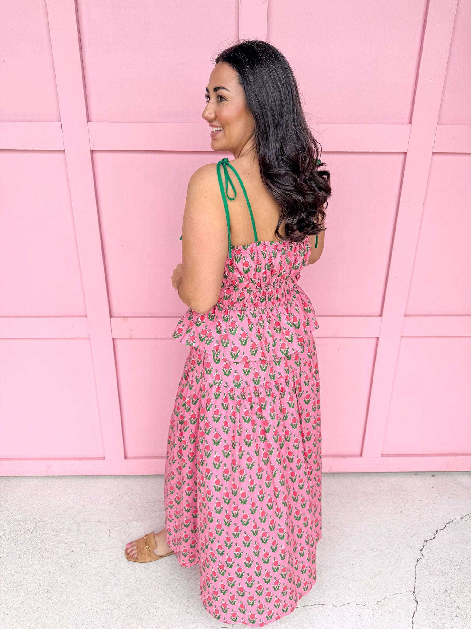 Jincy's Women's Boutique Spring Styles Pink floral two piece set