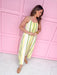 Jincy's Women's Boutique Spring Styles Lime & Yellow Aztec Print Midi Maxi Dress
