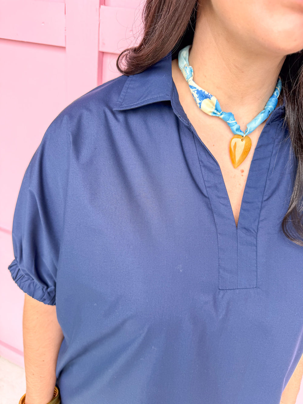 Simply Gorgeous Dress - Navy