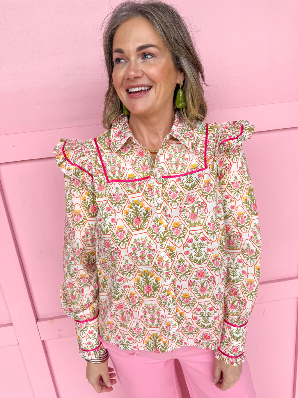 Petal Path Top