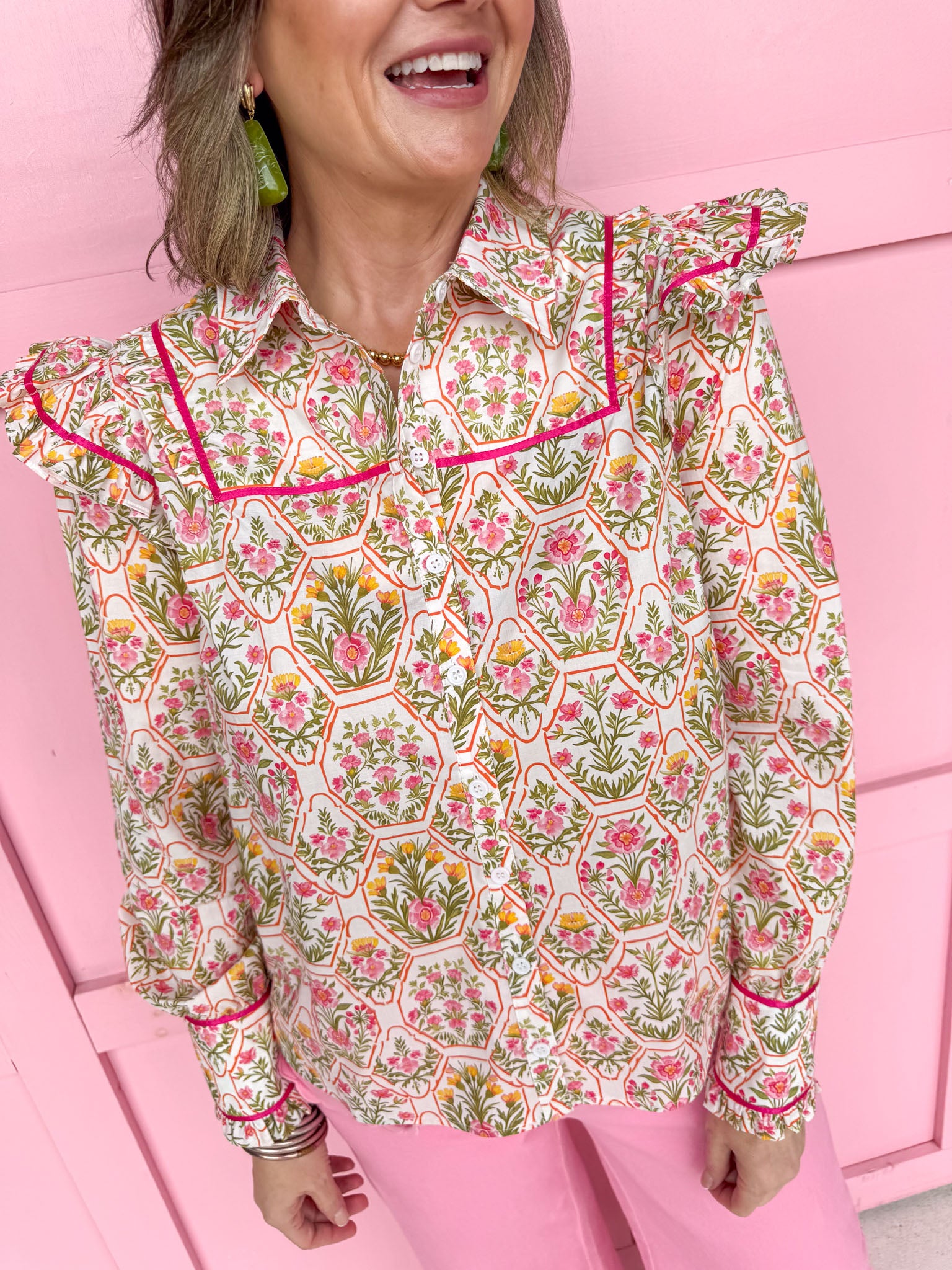 Petal Path Top
