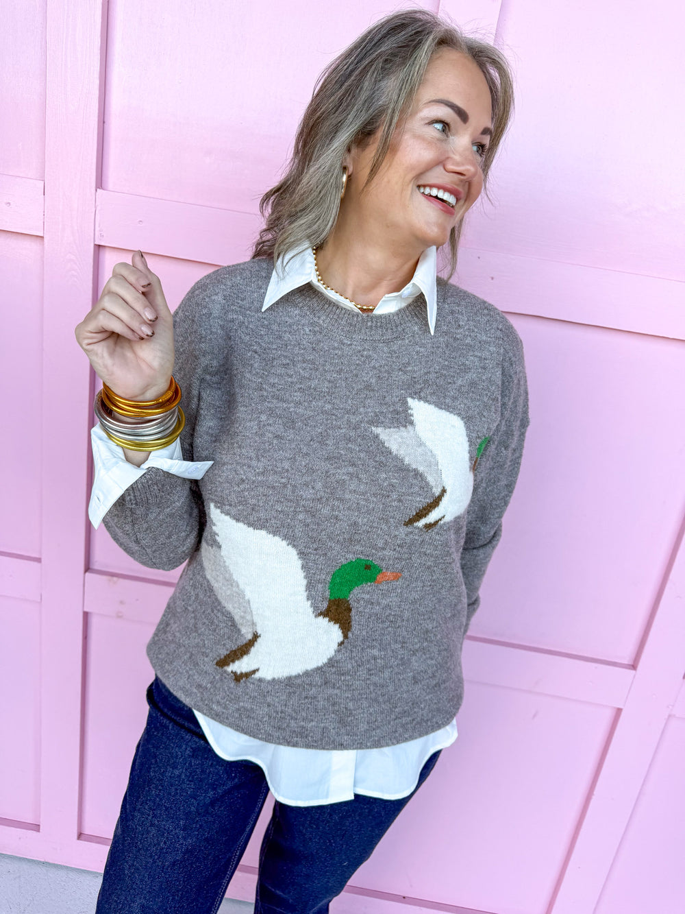Jincy's | Custom Mallard - Lucky Duck Sweater