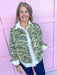 Jincy's Women's Boutique Duck & Camo  Green Camo Jean Jacket