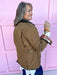 Jincy's Women's Boutique Duck & Camo Plus Size Decoy Quilted Jacket Brown