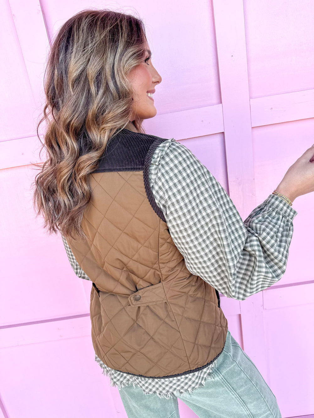 Jincy's Women's Boutique Duck & Camo Plus Size Decoy womens quilted vest