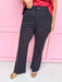 Jincy's Women's Boutique Straight & Chic Pants in Black