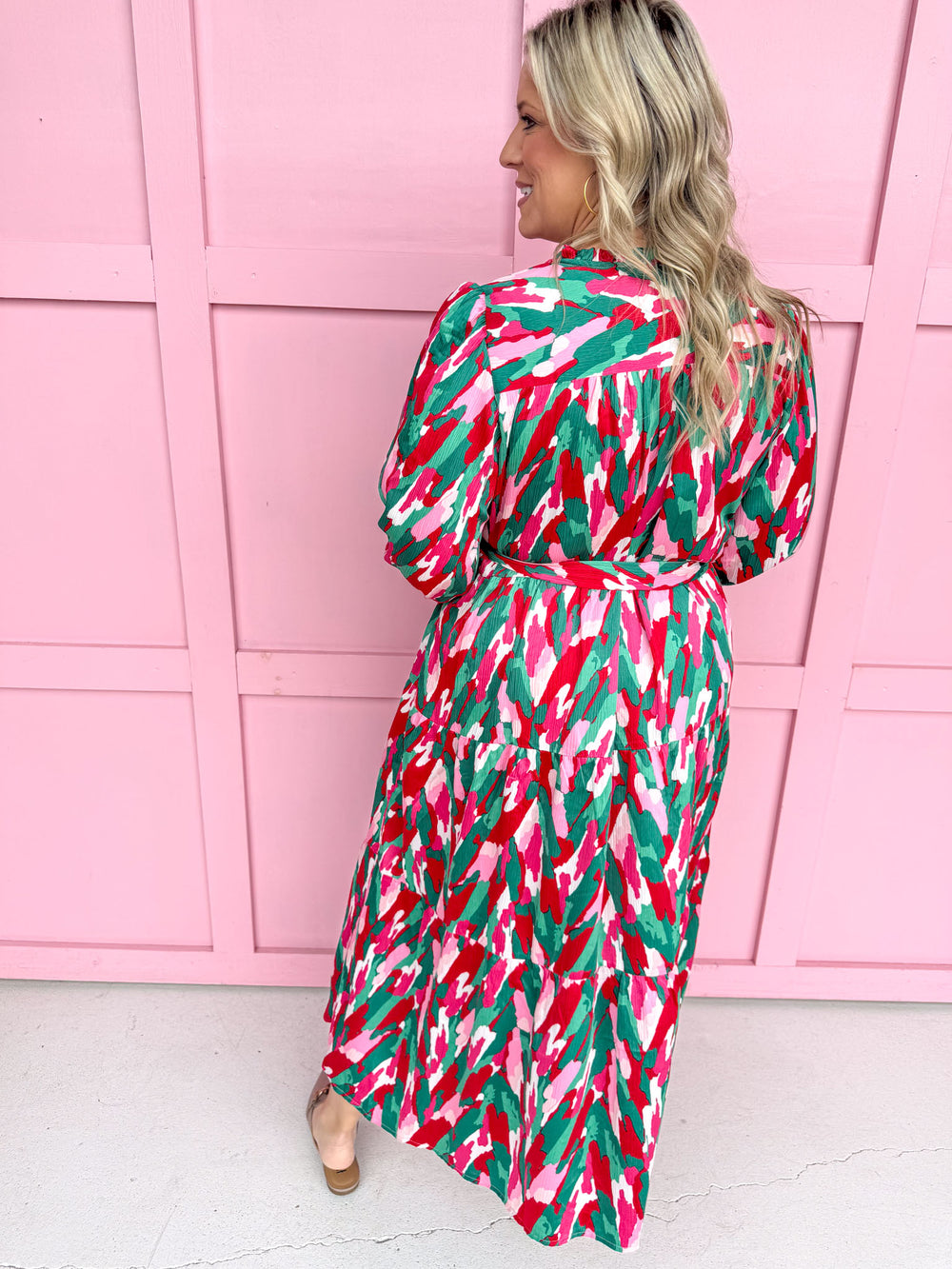 Jincy's Women's Boutique Mary Square Gracelyn Dress With A Twist Plus Size