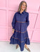 Jincy's Women's Boutique Plain & Simple Dress in Navy Midi Dress