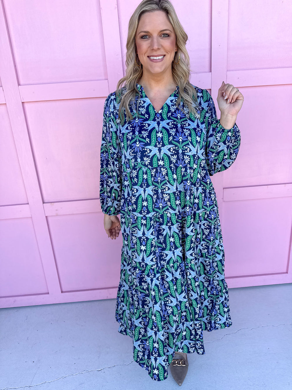 Jincy's Women's Boutique Mary Square Christina Dress  Gossamer Wings Plus Size