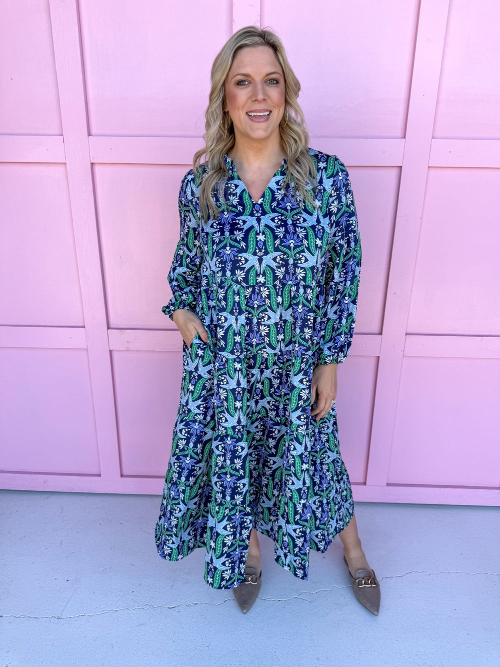 Jincy's Women's Boutique Mary Square Christina Dress  Gossamer Wings Plus Size