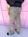 Jincy's Womens Boutique Cello leopard Dad jeans