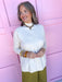 Jincy's Women's boutique cream mock neck sweater