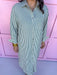 womens boutique dress striped oversized maxi pockets jincy's 