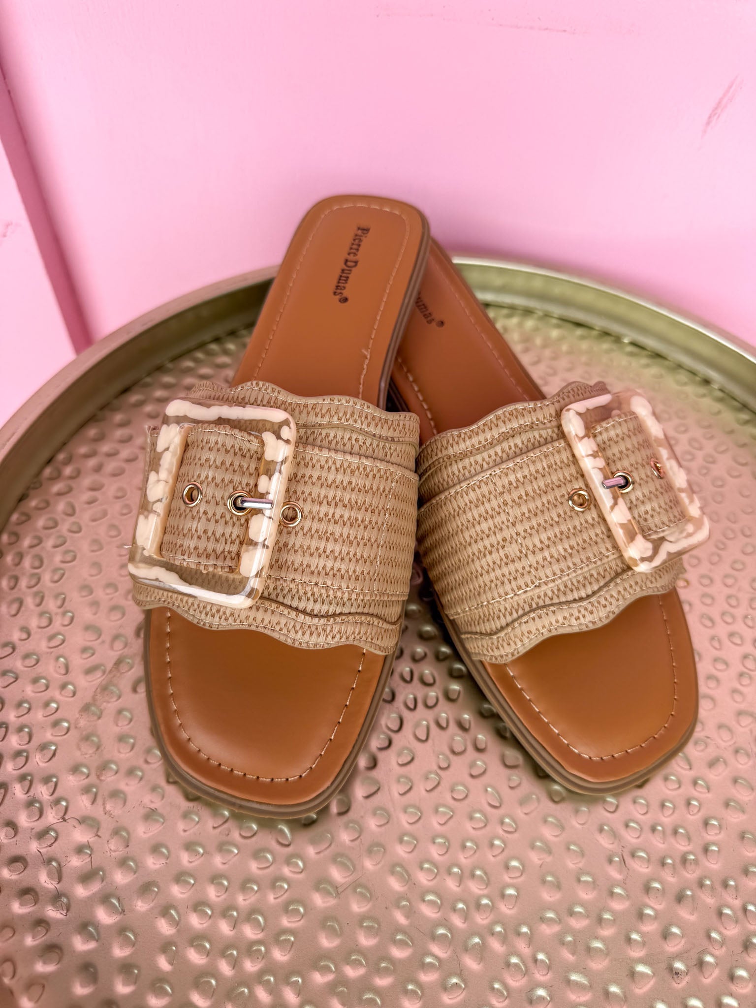 Time After Time Sandals - Natural