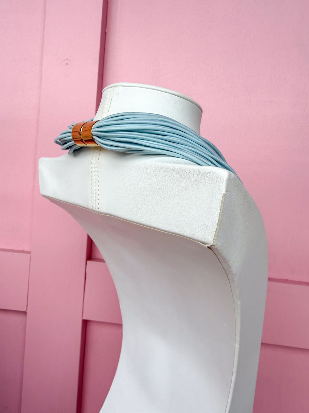 Jincy's Women's Boutique Sky Blue Layered Necklace