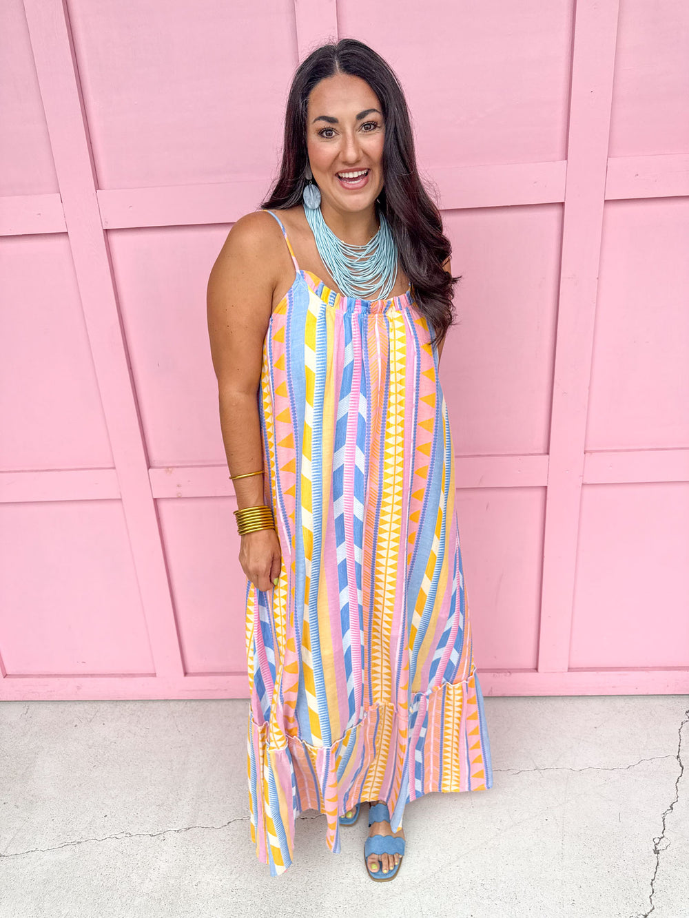 Pretty In Pastels Dress