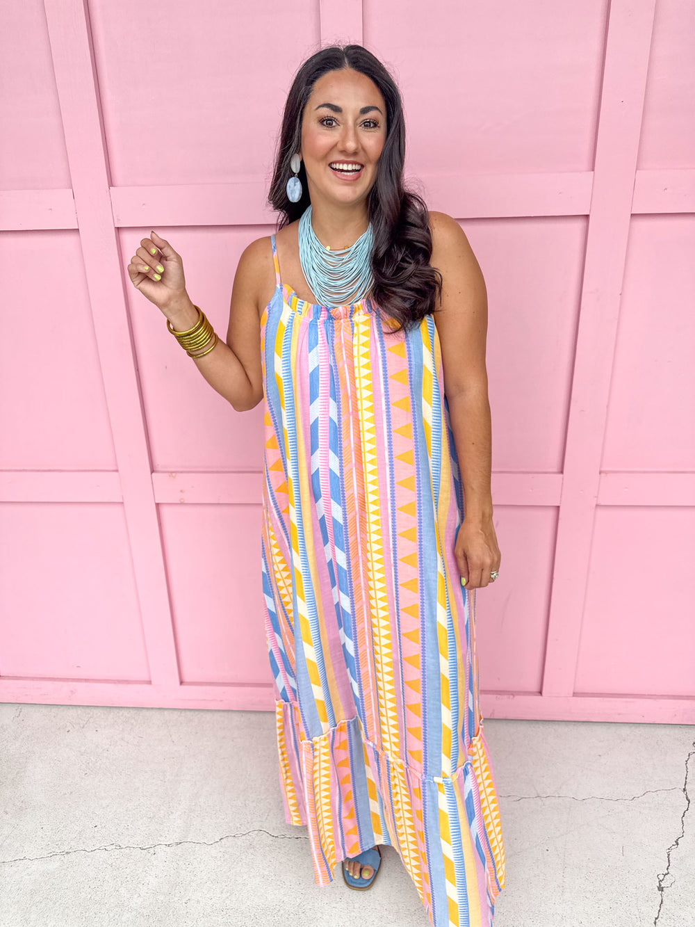 Pretty In Pastels Dress