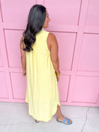 Sweet Escape Dress - Lemon