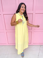 Sweet Escape Dress - Lemon