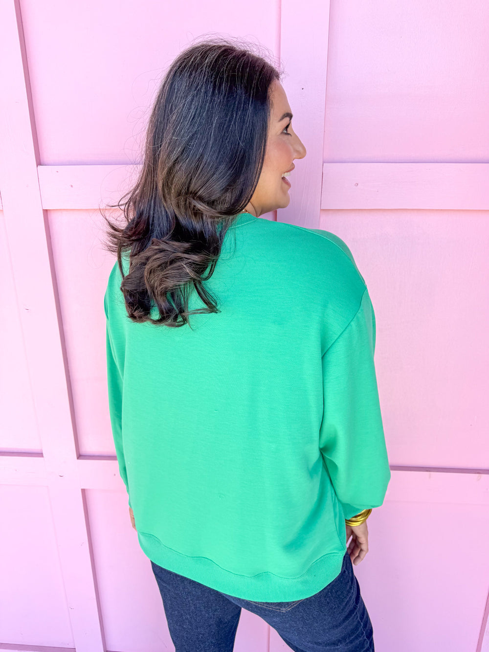 Jincy's Women's Boutique Mary Square Sarah Merry Sweatshirt Plus Size