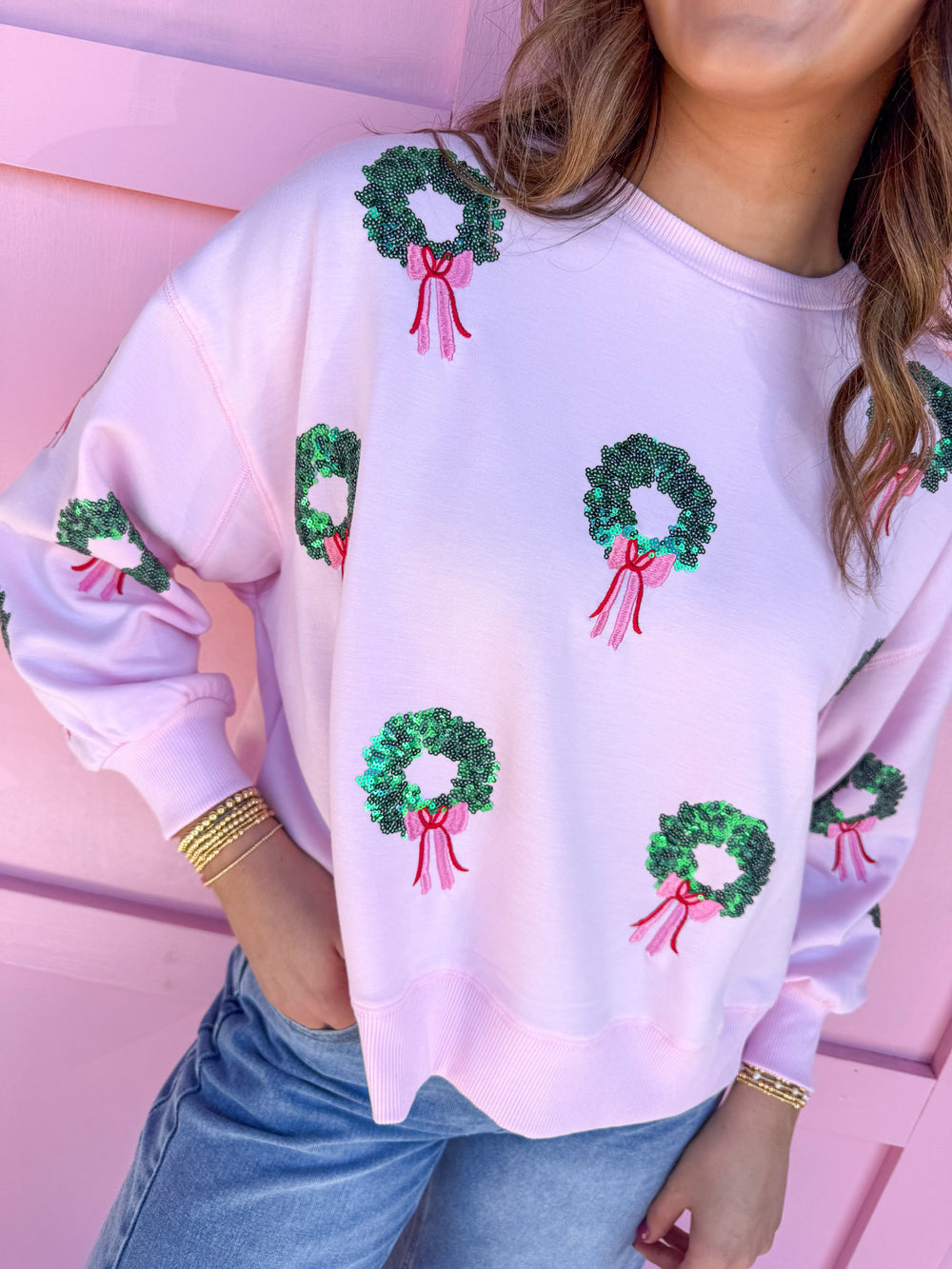 Jincy's Women's Boutique Mary Square Millie Wreath Plus Size