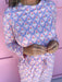 Mary Square Annie Pajama Set Santa Baby Bows womens boutique jincy's