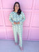 Mary Square Annie Pajama Set Rosy Wreaths womens boutique christmas jincy's