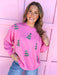 Mary Square Sarah Sweatshirt Green Trees sequins womens boutique jincy's