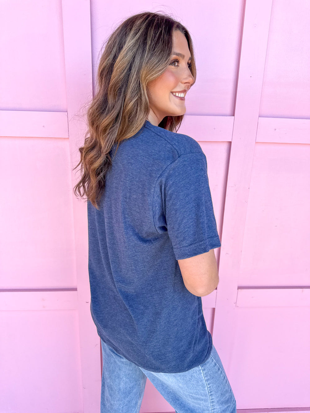 Joy Poinsettia Tee christmas tee womens boutique jincy's