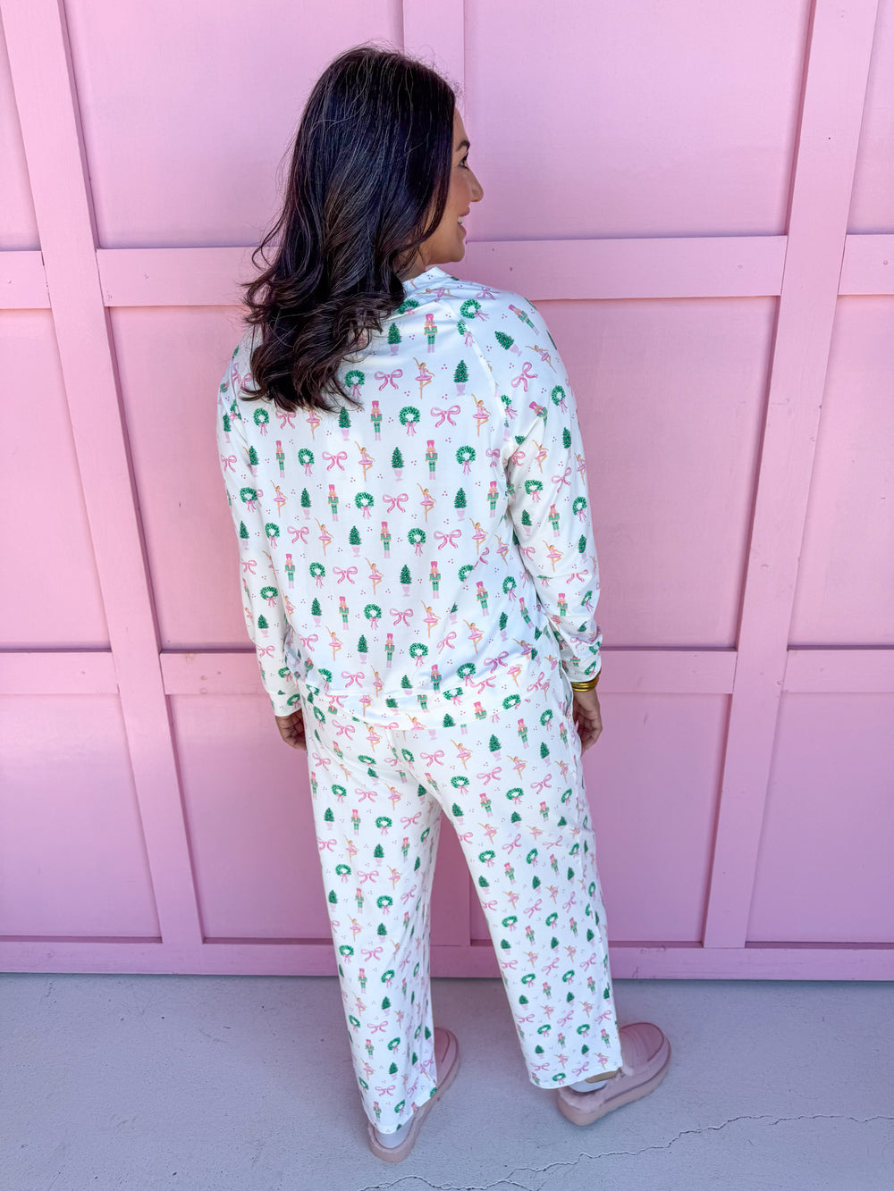 Mary Square Annie Pajama Set Sugar Plum Dreams womens boutique christmas jincy's 