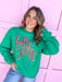 Jincy's Women's Boutique Holly Jolly green sweatshirt  Plus Size