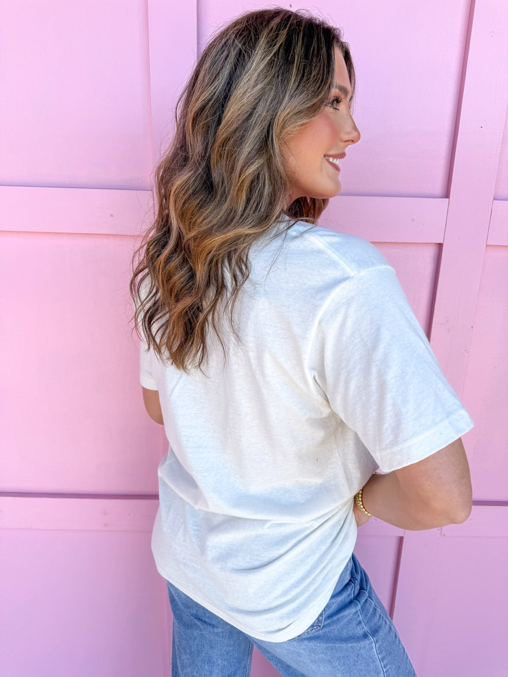 merry & bright bright colors christmas tee womens boutique jincy's