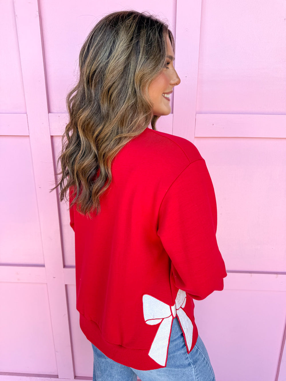 Mary Square | Lakelyn Sweatshirt - Merry Bow