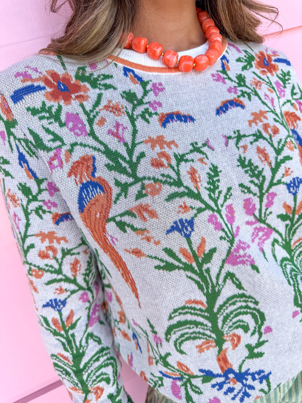 Chirp & Charm Sweater