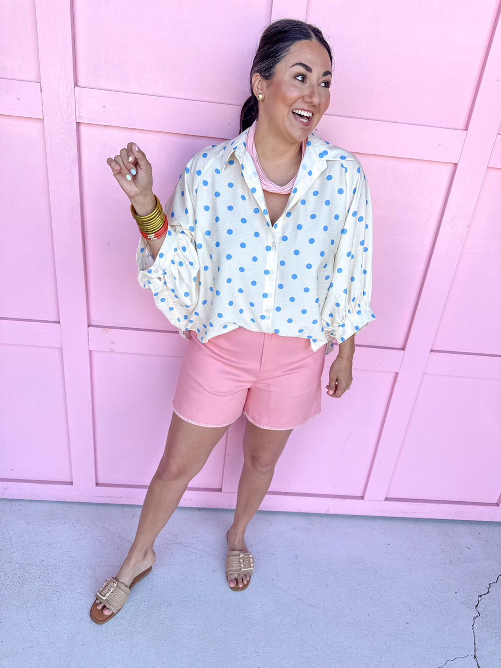 Coastal Crush Shorts - Coral
