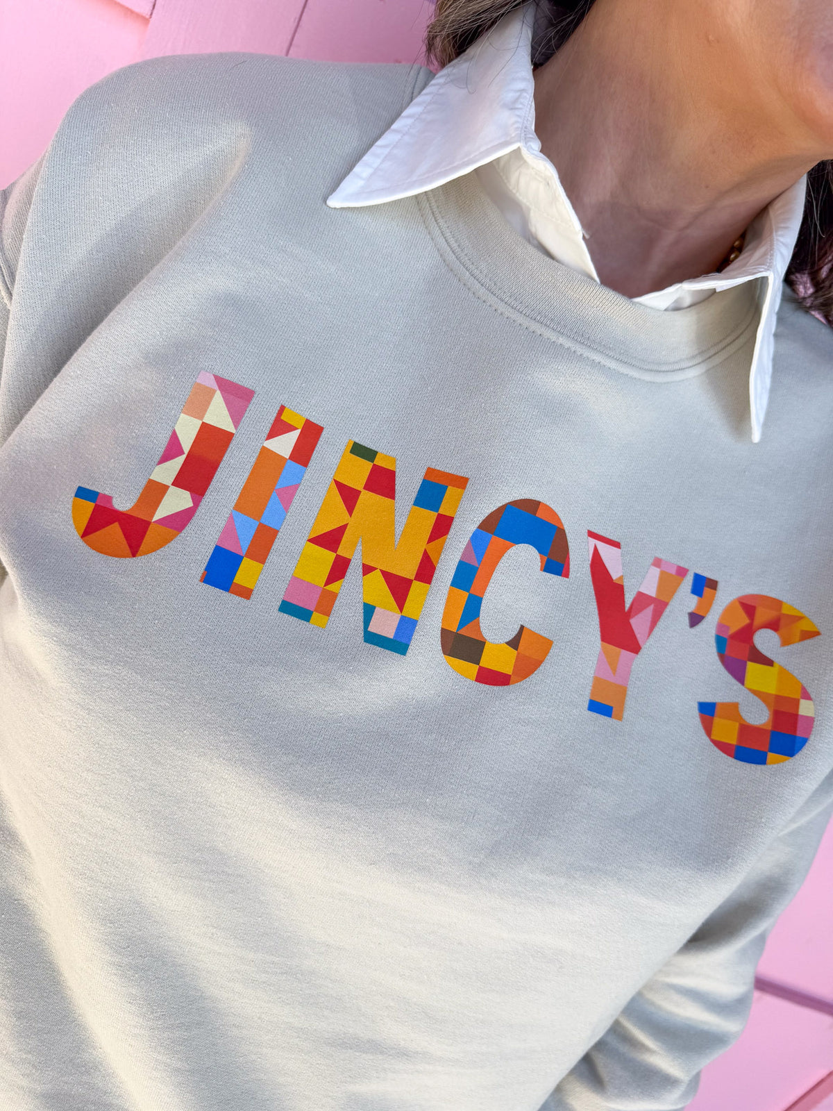 Jincy's Custom Quilt Sweatshirt
