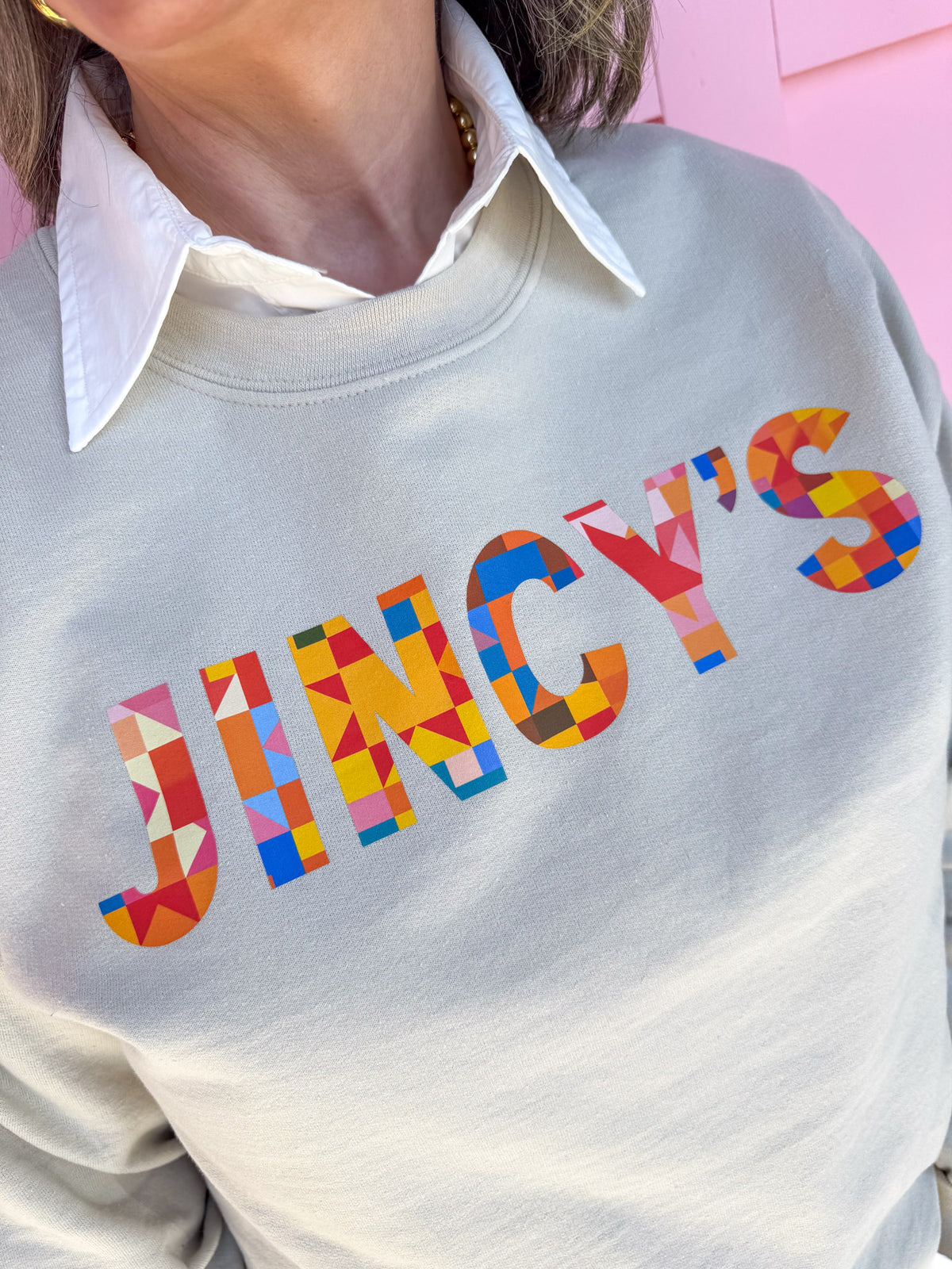 Jincy's Custom Quilt Sweatshirt
