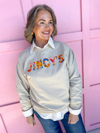 Jincy's Custom Quilt Sweatshirt