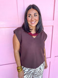Tried & True Top - Brown