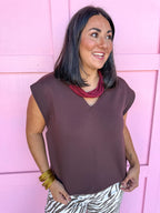 Tried & True Top - Brown